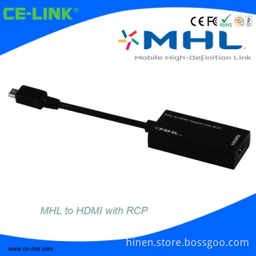 MHL to HDMI (with RCP)